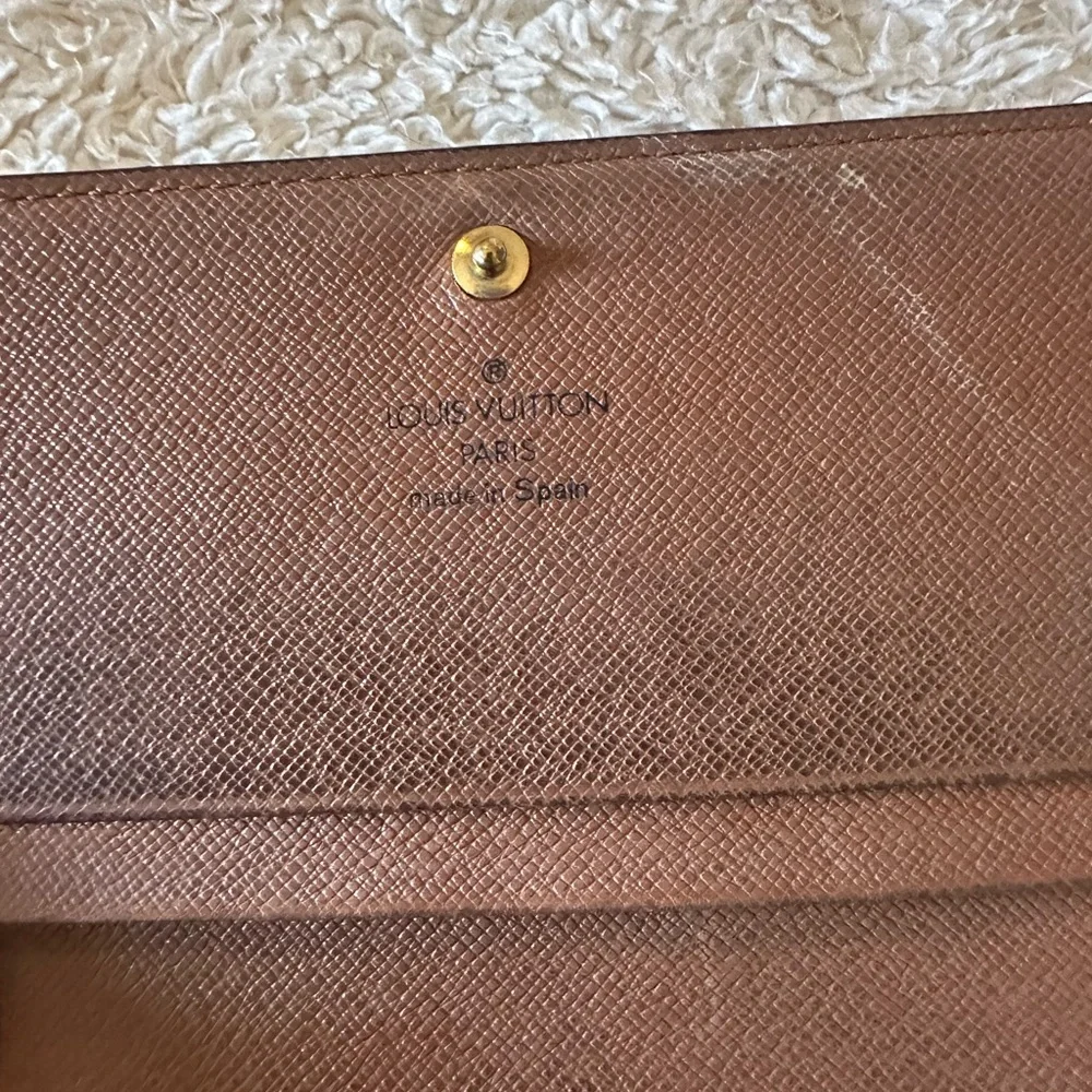 Louis Vuitton Brown Monogram Wallet